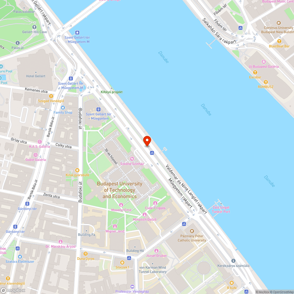 Üvegszilánkok a rakparton bejelentés helye