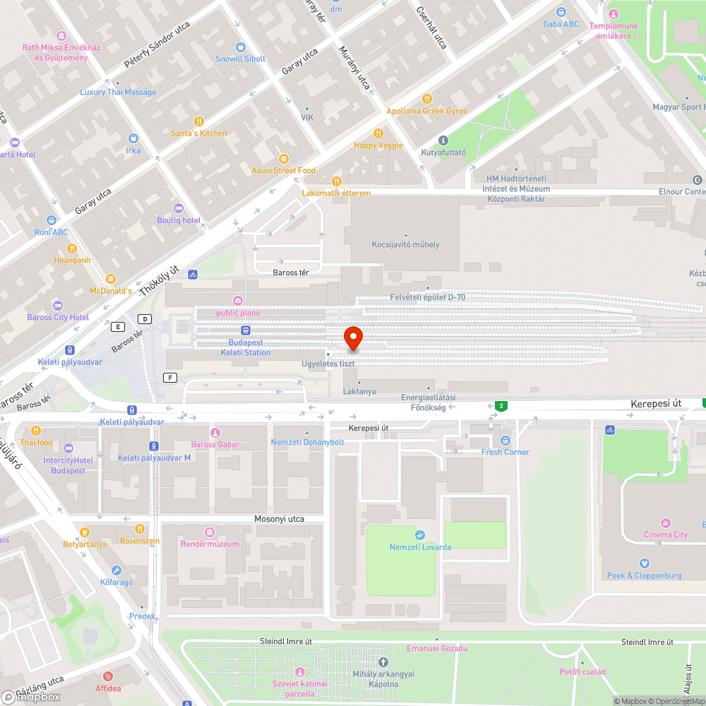 Budapest-Keleti - elhullott patkánytetem a 11. vágány elején, dohányzás, csikk bejelentés helye