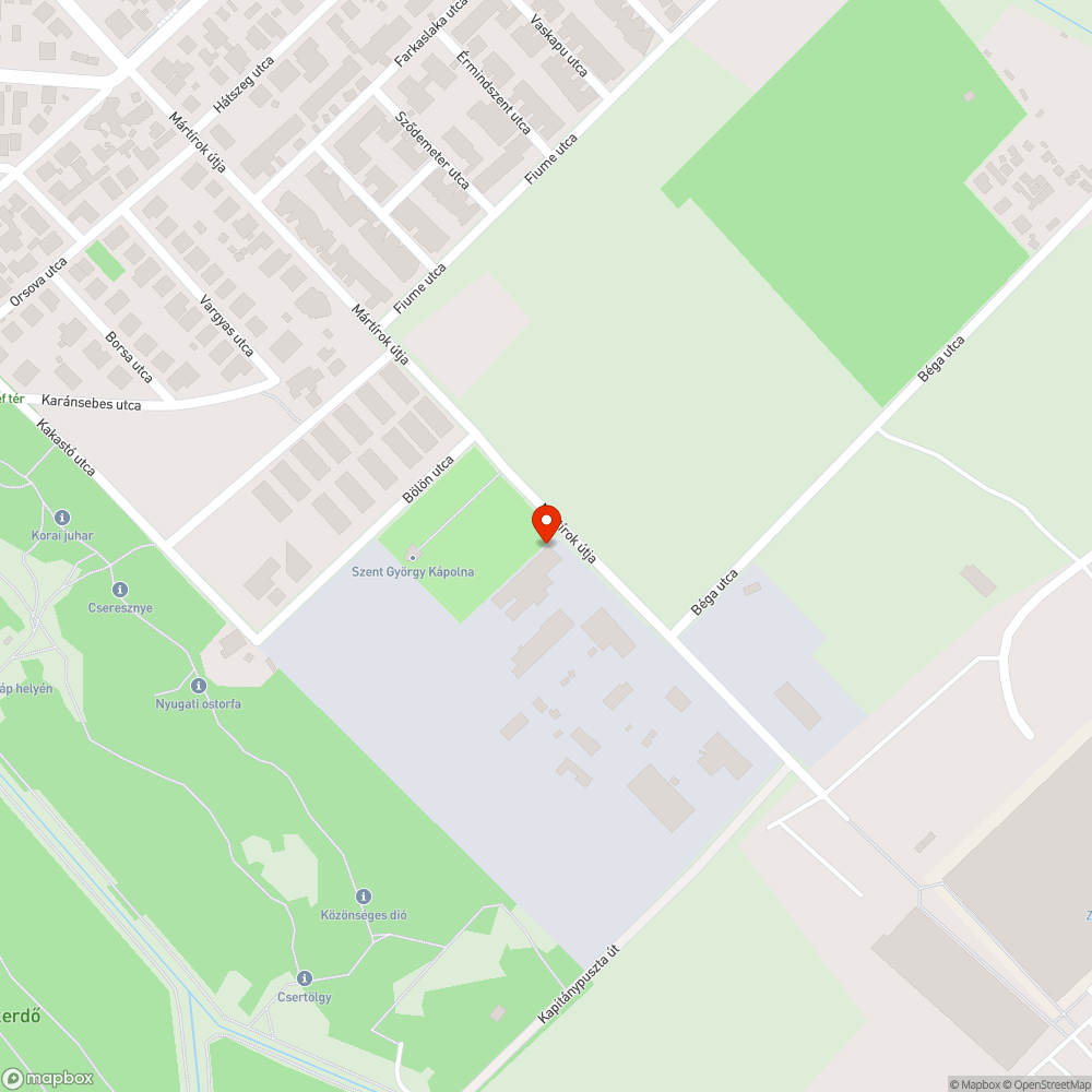 Minek van a szelektív sziget? bejelentés helye