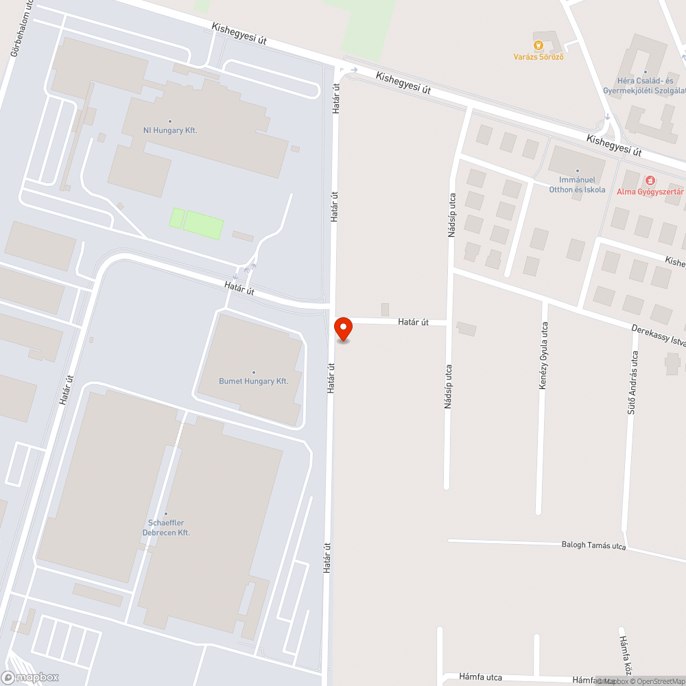 Járdahiány bejelentés helye