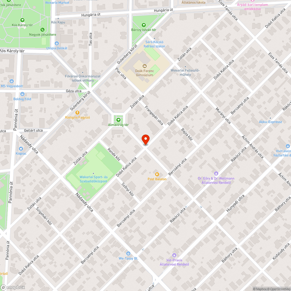 kutyapiszok gyűjtő bejelentés helye