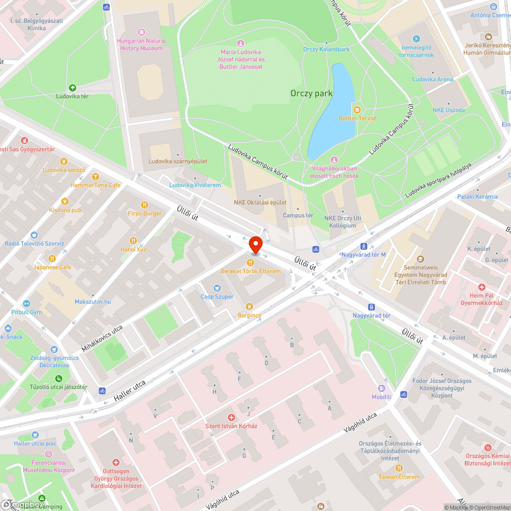 Kidöntött járdaoszlop bejelentés helye