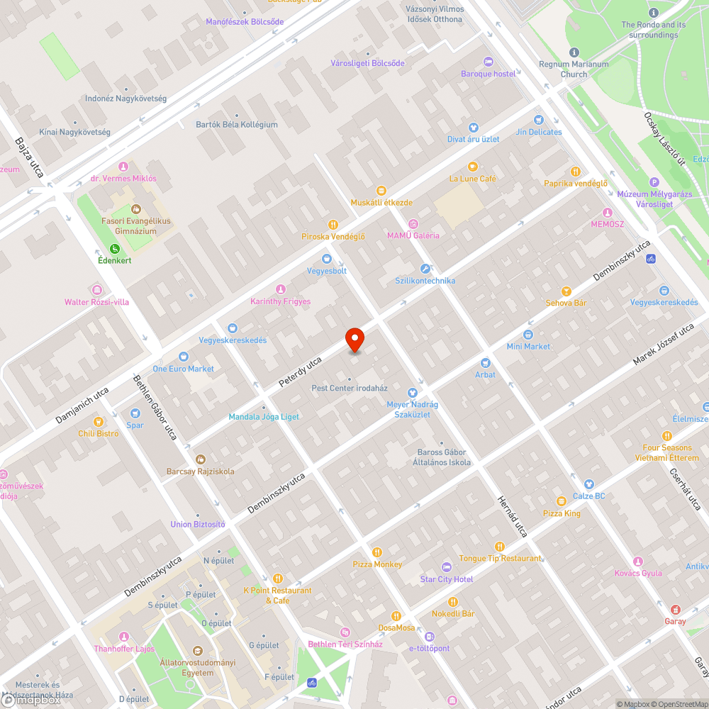 Sitt és törmelék a járdán bejelentés helye