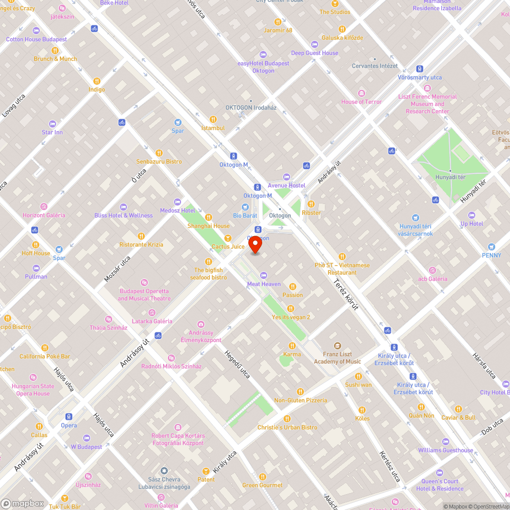 Andrássy út 47 bejelentés helye