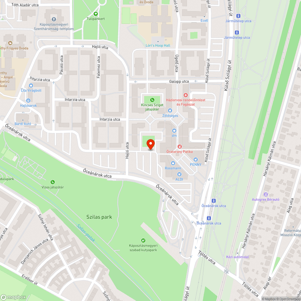 Szemét a pinpongasztal körül bejelentés helye