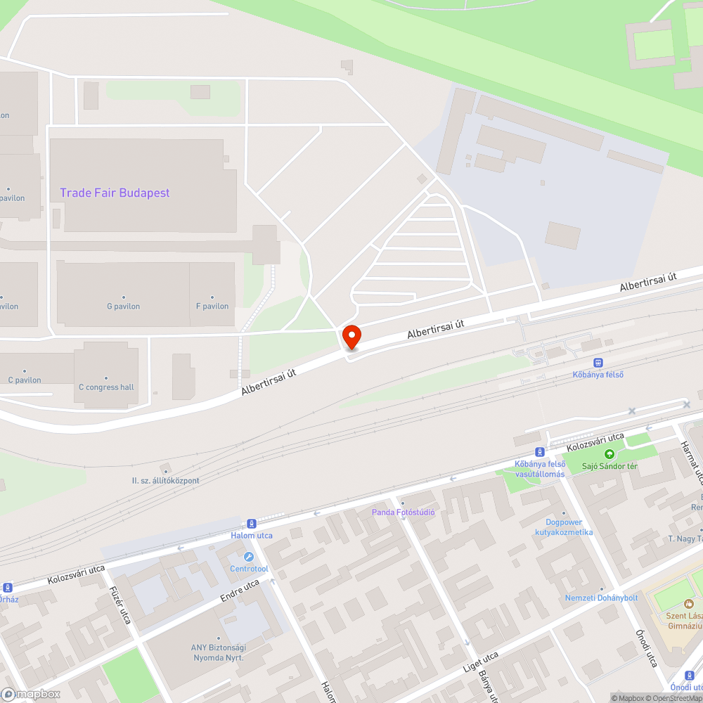 eltömődött víznyelő bejelentés helye