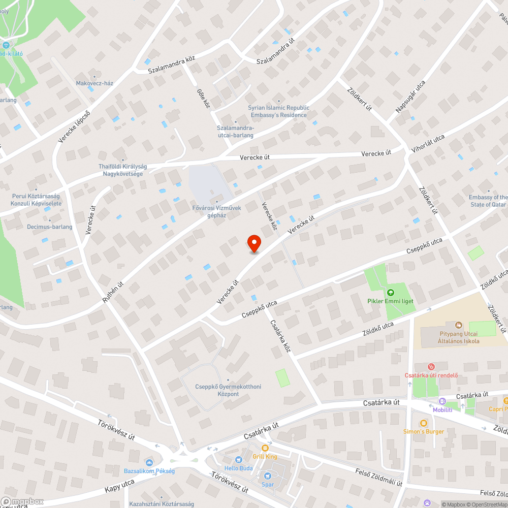 Rendszámos, de évek óta egy helyben parkoló autó bejelentés helye