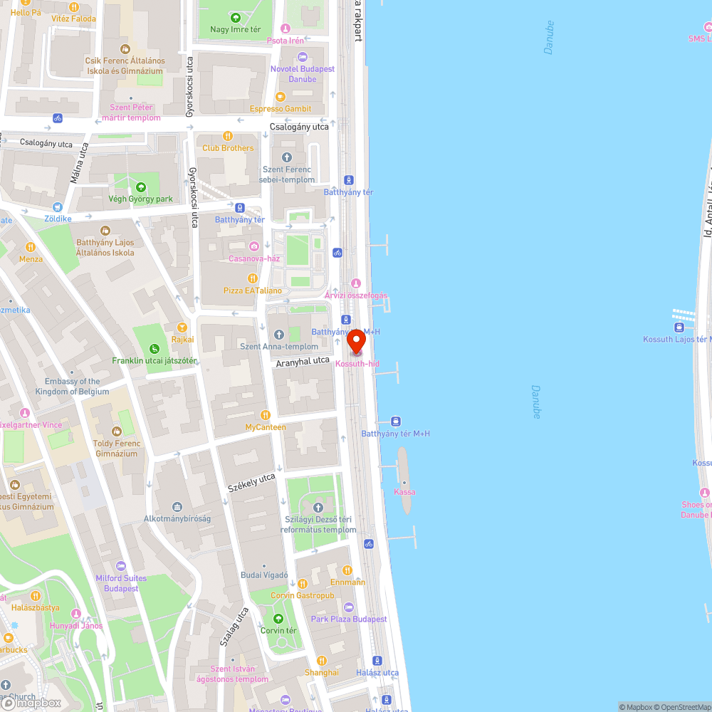 Behorpadt közmű aknafedél a Batthyány térnél bejelentés helye