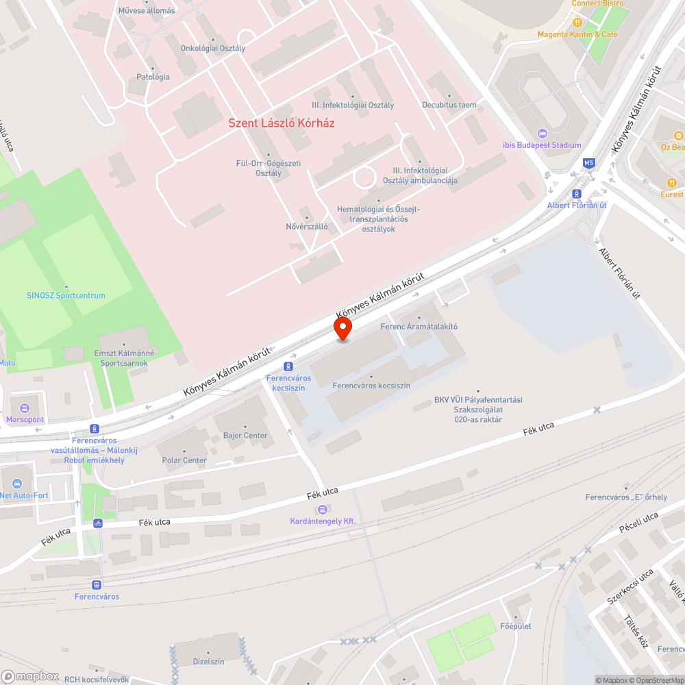 Hatalmas üvegszilánk kupac bejelentés helye