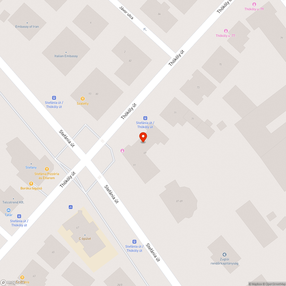 Buszmegálló biztonságossá tétele bejelentés helye