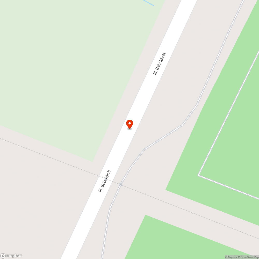 Kátyú a III. Béla krt.-on bejelentés helye