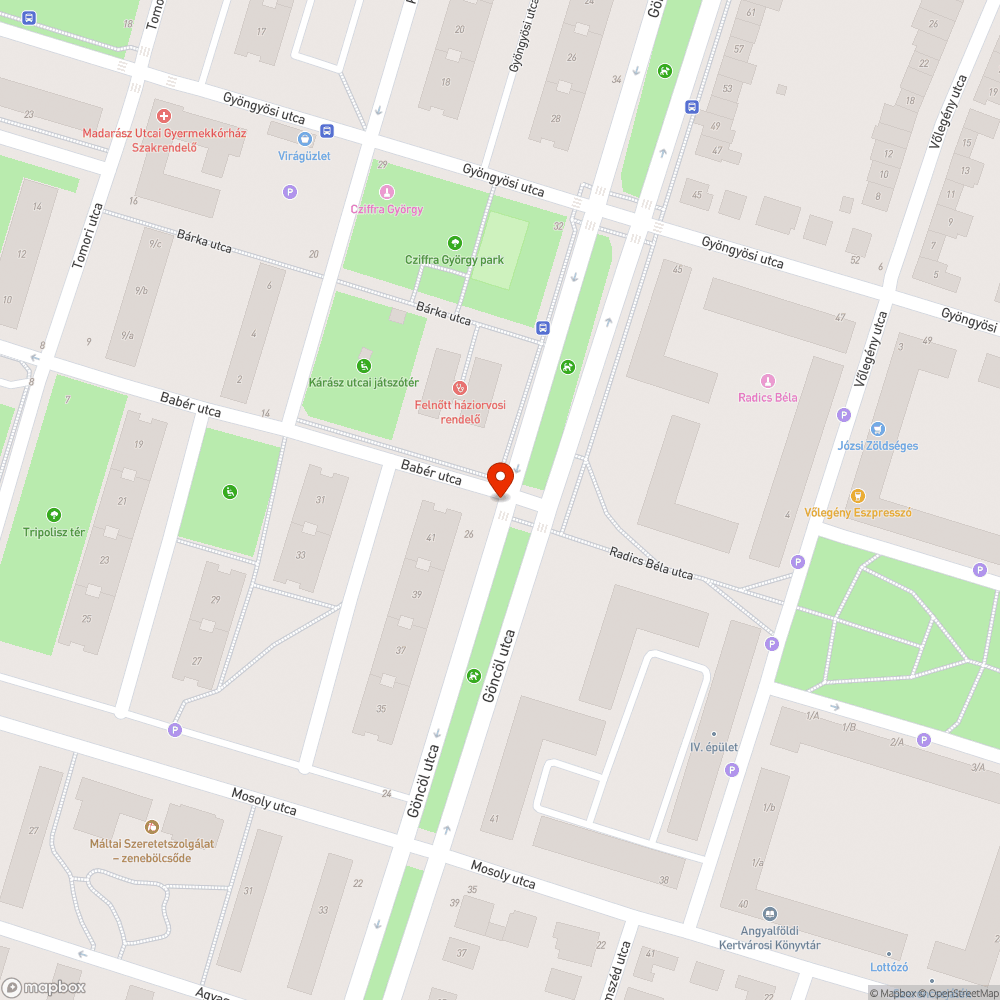 járhatatlan kerékpárút bejelentés helye