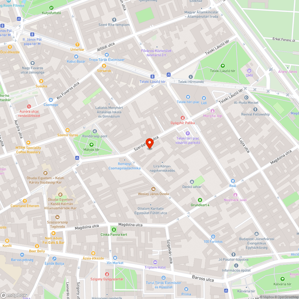 Zöldhulladék és egyéb szemét a járdán bejelentés helye