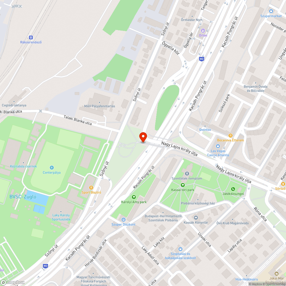 Balesetveszélyes lépcsők bejelentés helye