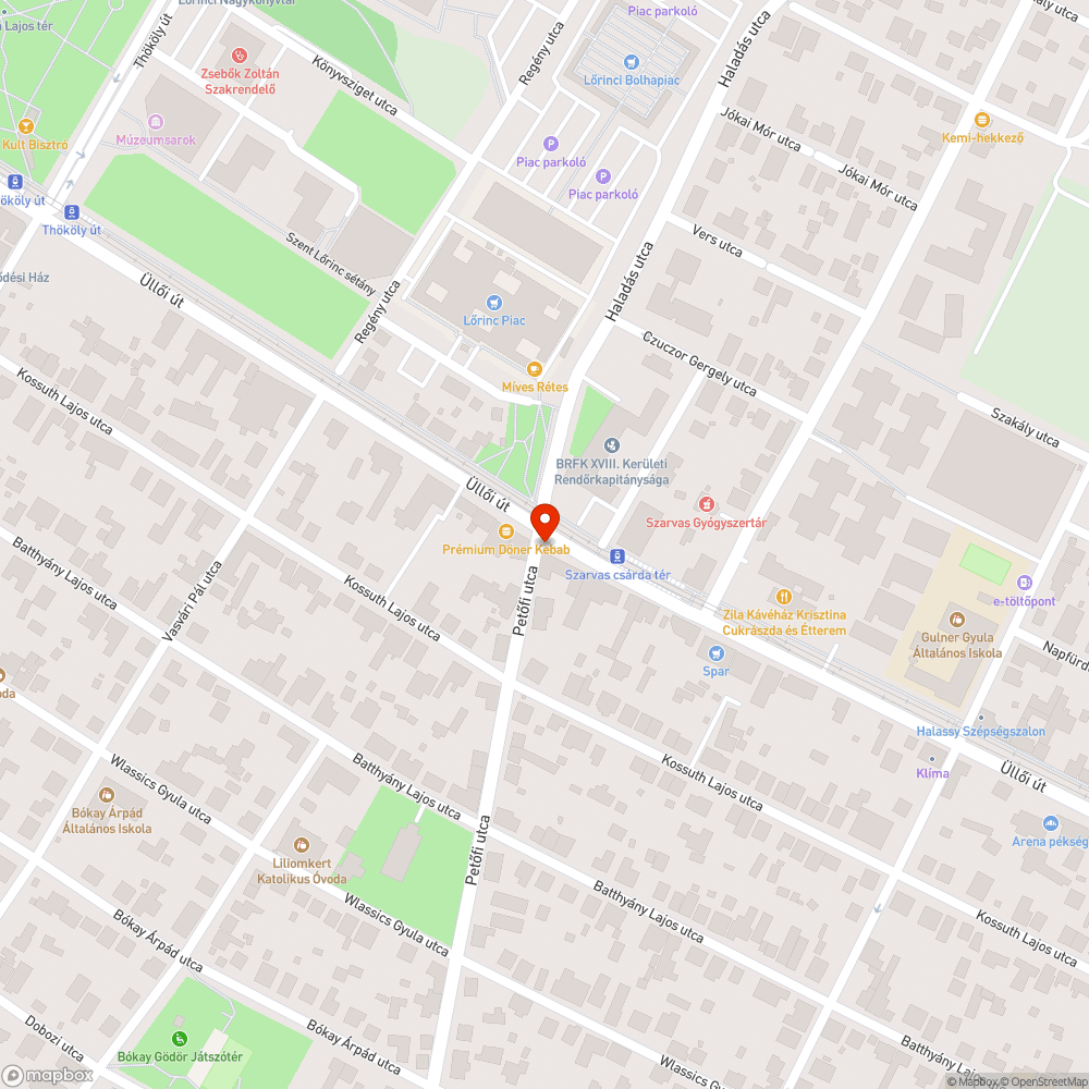 Fedél mellett tátongó lyuk a járdán bejelentés helye