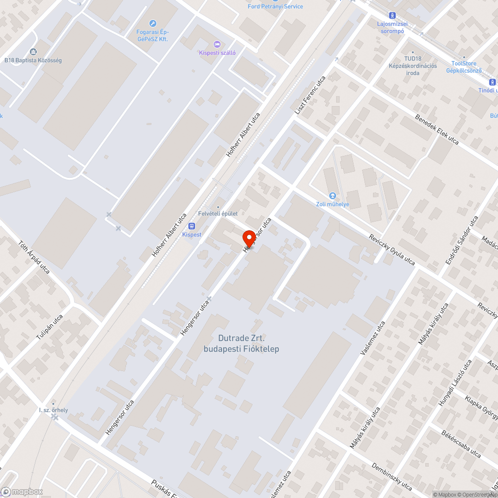 Szemét csomag a buszmegállóban bejelentés helye