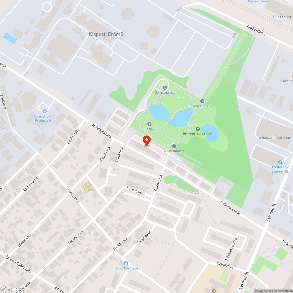 Illegális szemétlerakás bejelentés helye