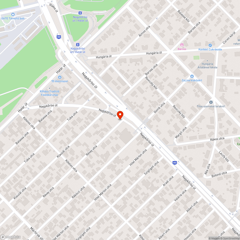 Illegális szemétlerakás bejelentés helye