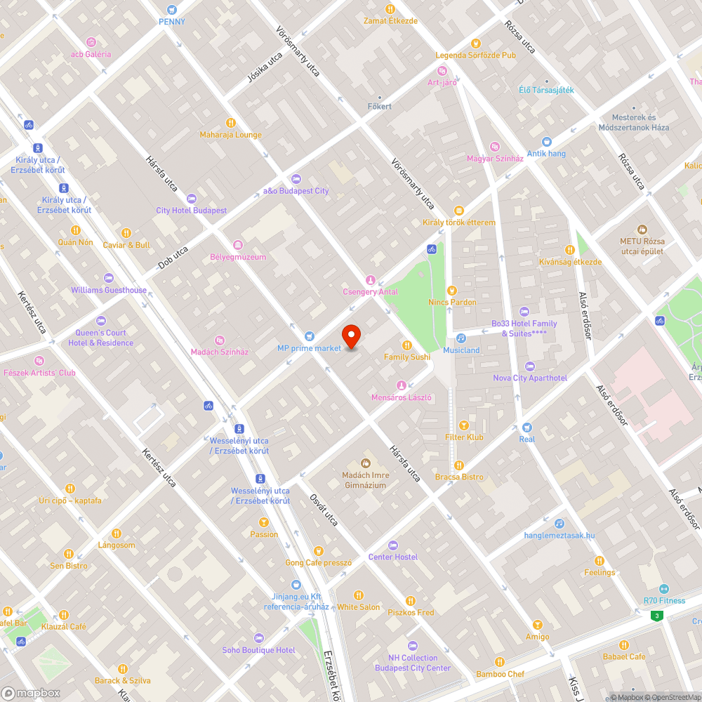 Szemét bejelentés helye