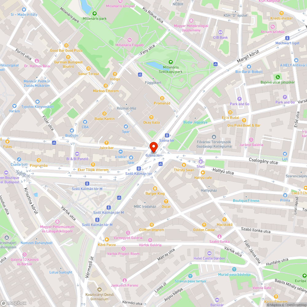 Félig eltört villamossin bejelentés helye