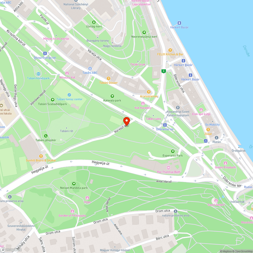 Balesetveszelyes fekvorendor/utallapot bejelentés helye