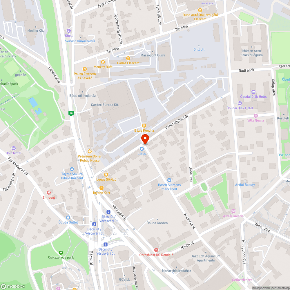 Helytelen parkolás bejelentés helye