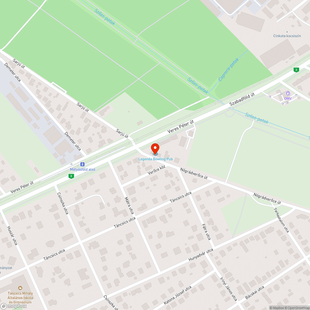 Beszakadt csatornafedél bejelentés helye