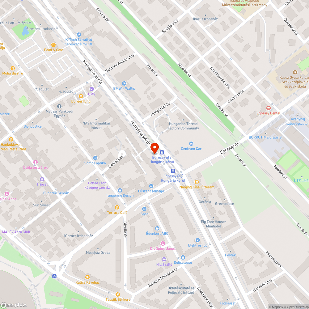 Kidőlt elosztószekrény bejelentés helye