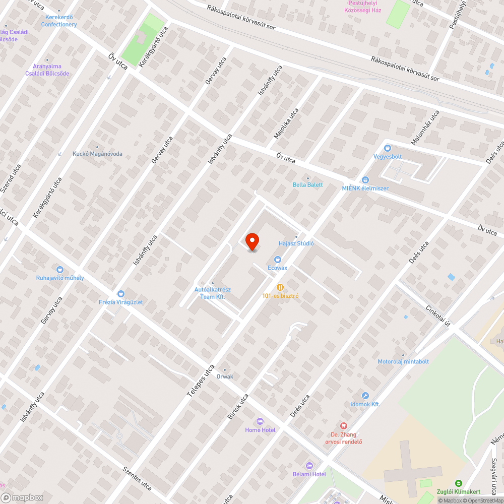 Gazos, elhanyagolt terület bejelentés helye