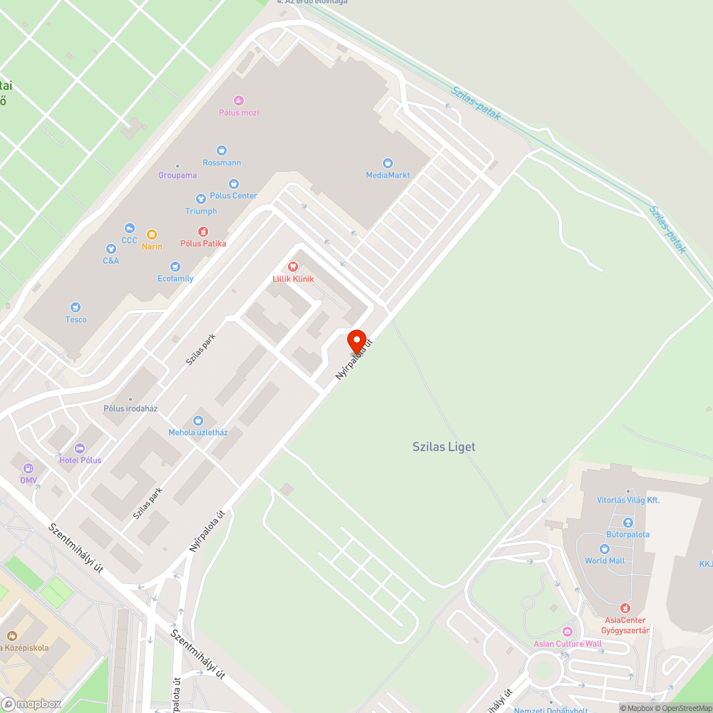 Leszakadt közvill kábel és nem működő közvilágítási lámpák bejelentés helye