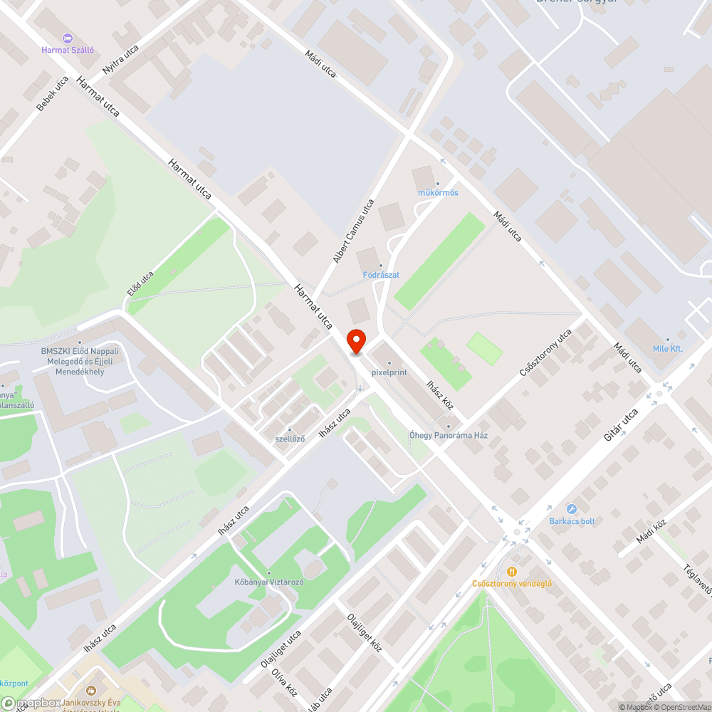 Balesetveszély bejelentés helye