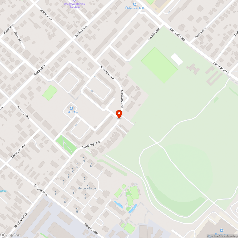 Járda bejelentés helye