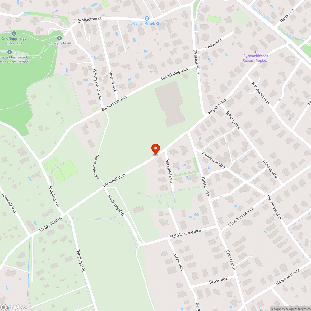 Állandó illegális szemétlerakás bejelentés helye