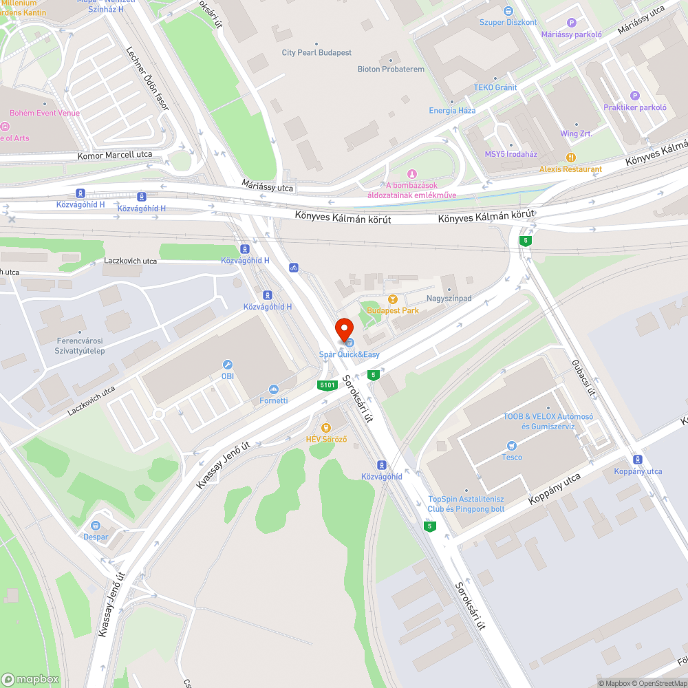 Időt és hőmérsékletet mutató óra bejelentés helye