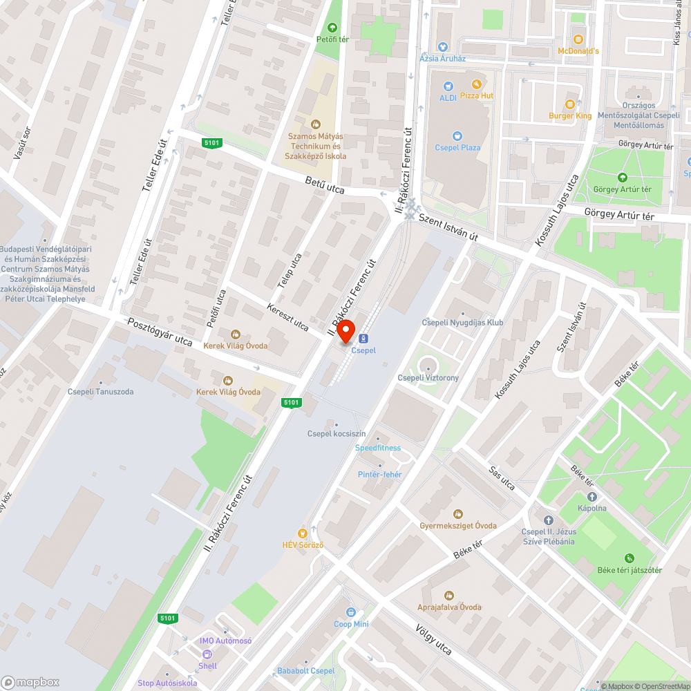 Eldugult, megsüllyedt csapadékvíz elvezető folyókák bejelentés helye