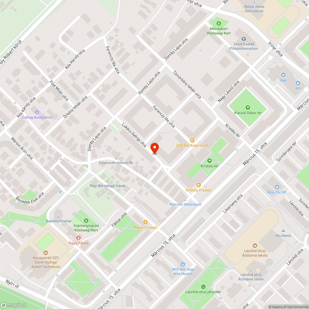 Előkert, vagy parkoló? bejelentés helye