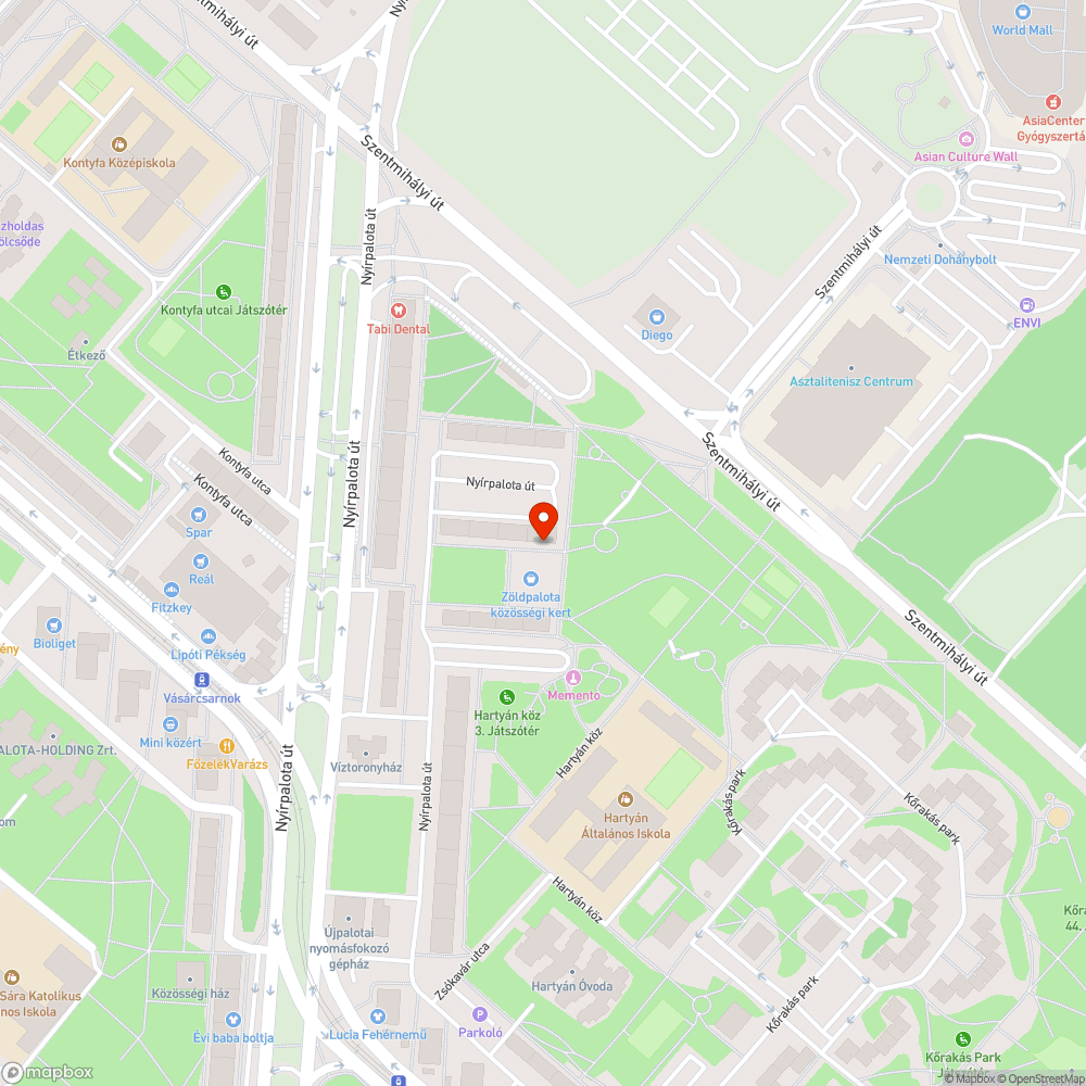 Gondozatlan elhanyagolt park bejelentés helye