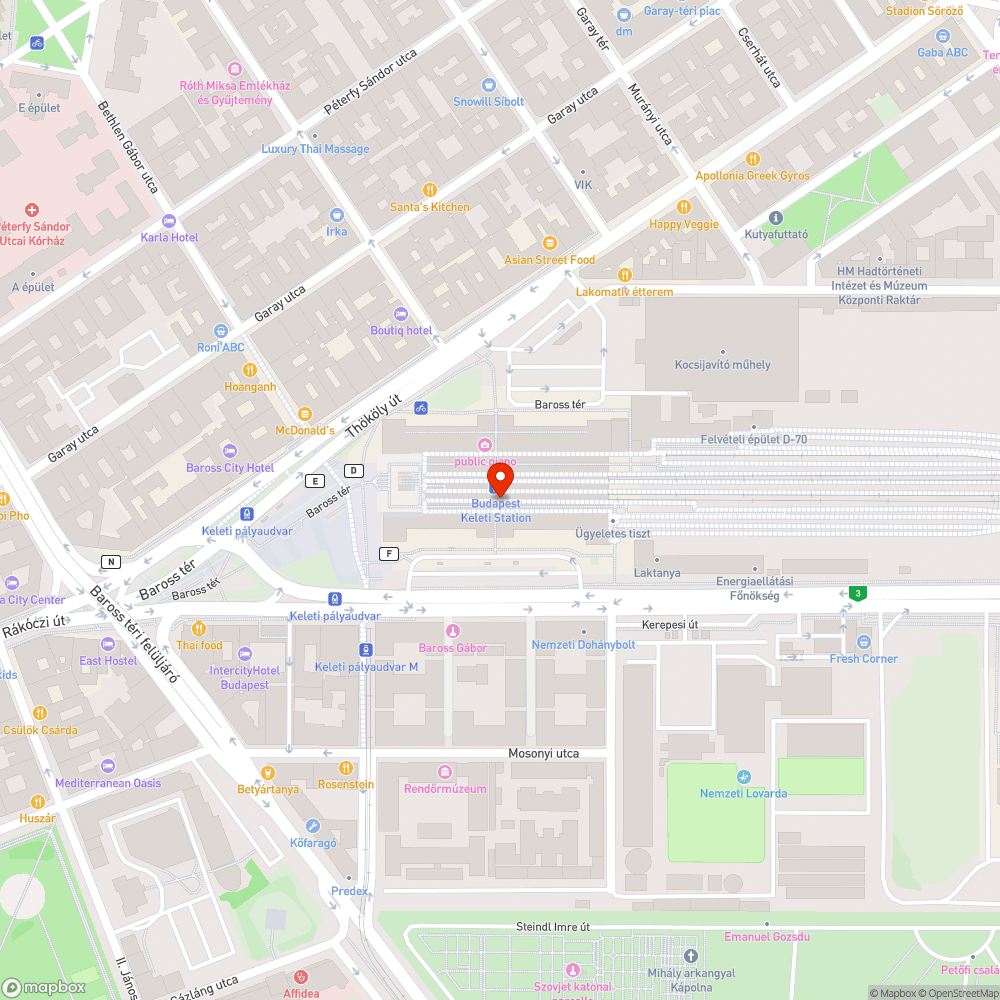 A Keleti-Pályaudvarnál lévő liftek továbbra sem működnek! bejelentés helye