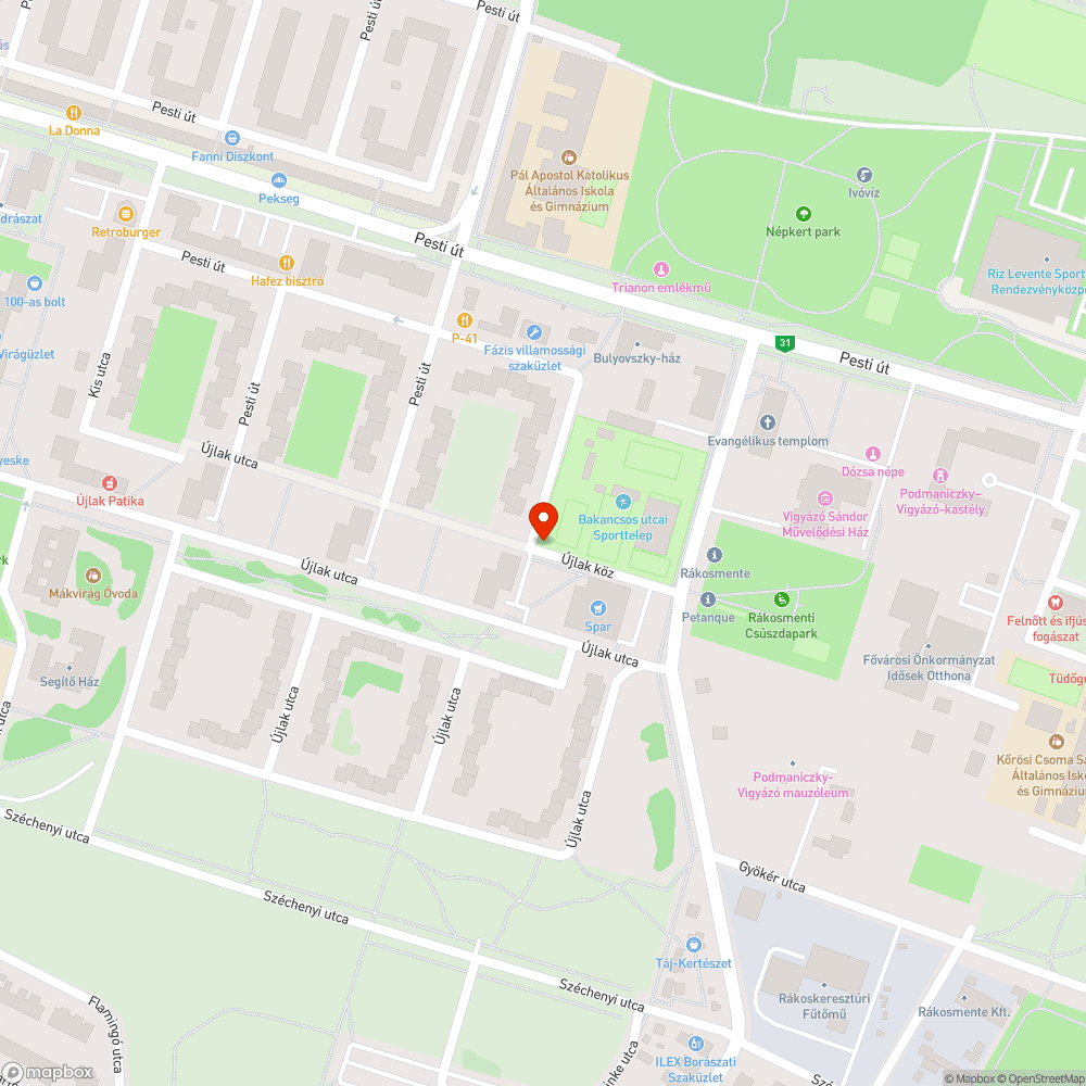 Össze nem érő járdák... bejelentés helye