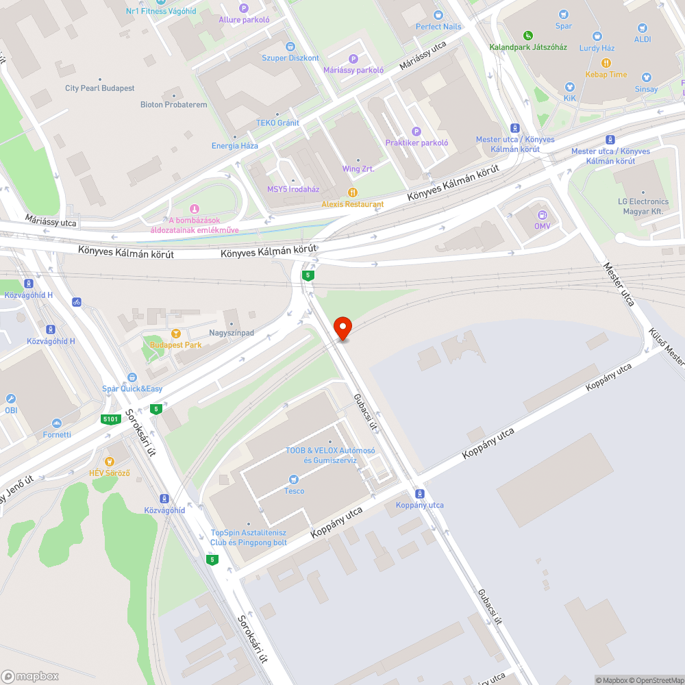 Elburjánzott növényzet bejelentés helye