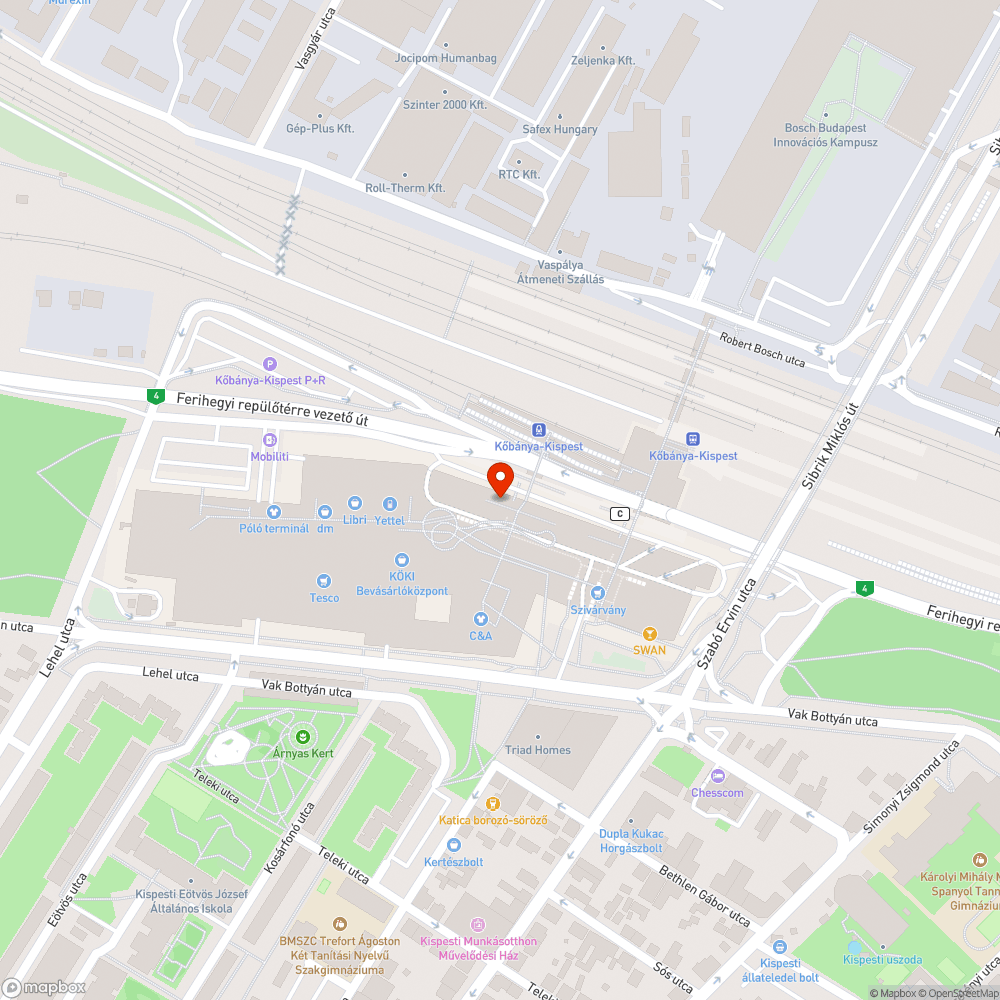 Szemetesek bejelentés helye