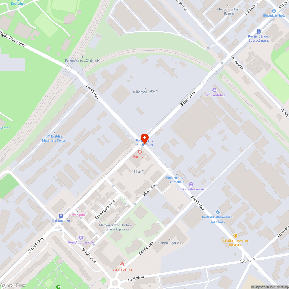 Kidöntött elektromos szerelvénydoboz bejelentés helye