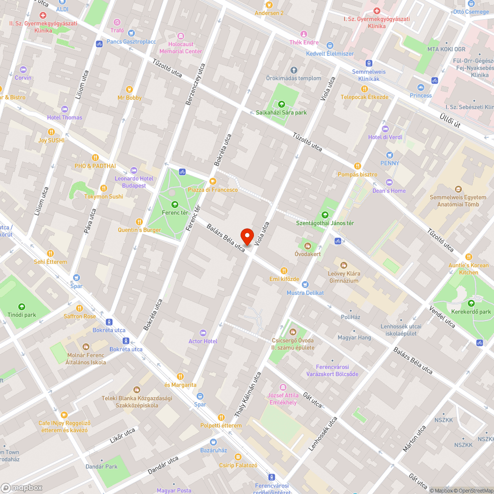 Szemétlerakó bejelentés helye