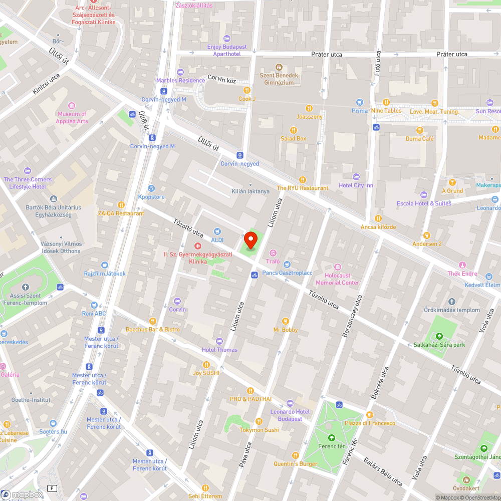 Nem működő ivó- és szökőkűt bejelentés helye