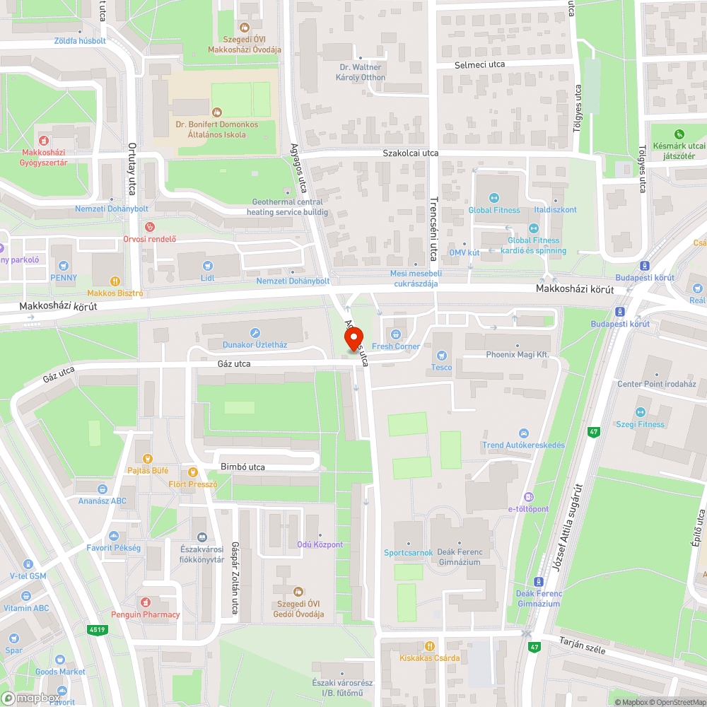 Elrozsdásodott elosztószekrény bejelentés helye