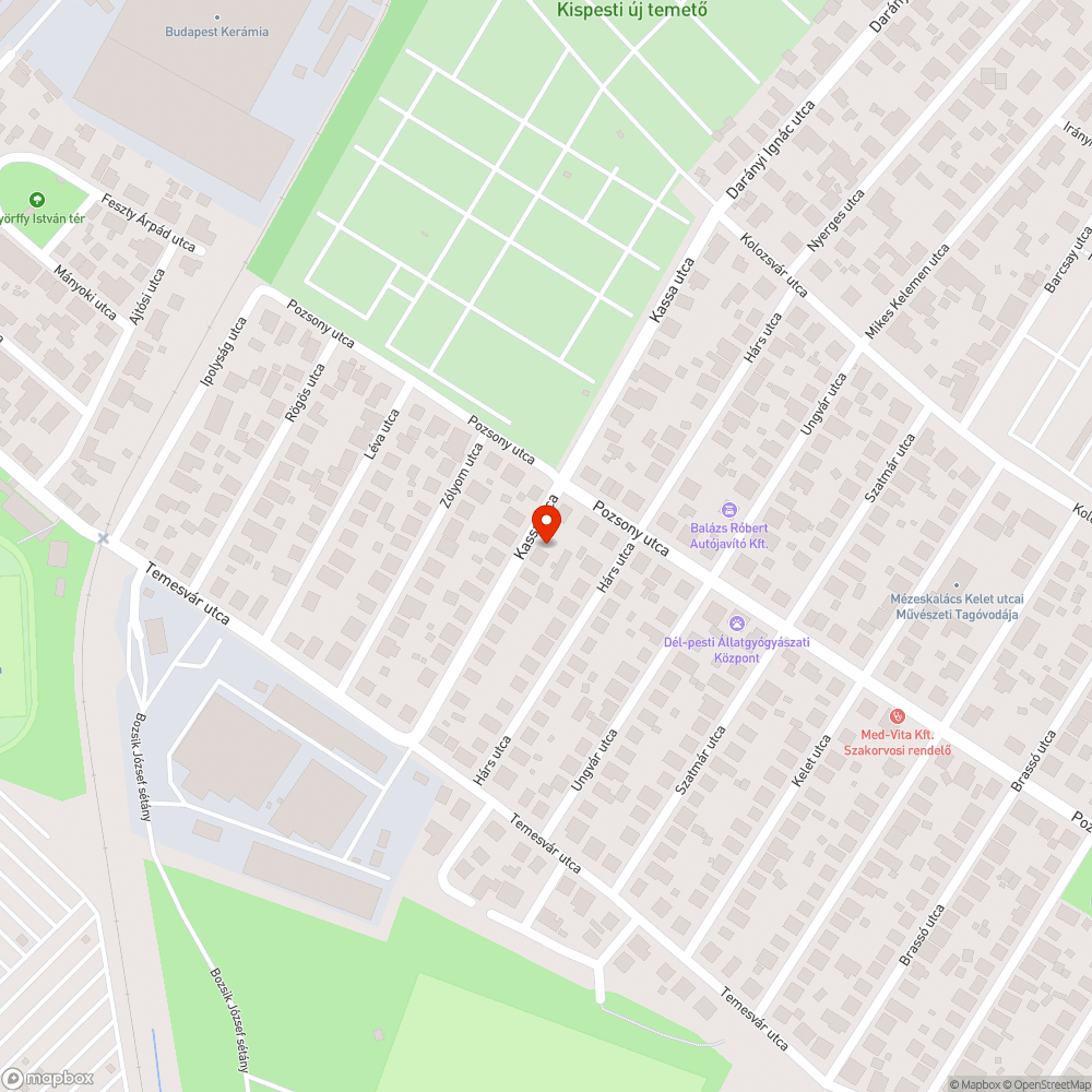 Életveszélyes borostyán az oszlopon bejelentés helye