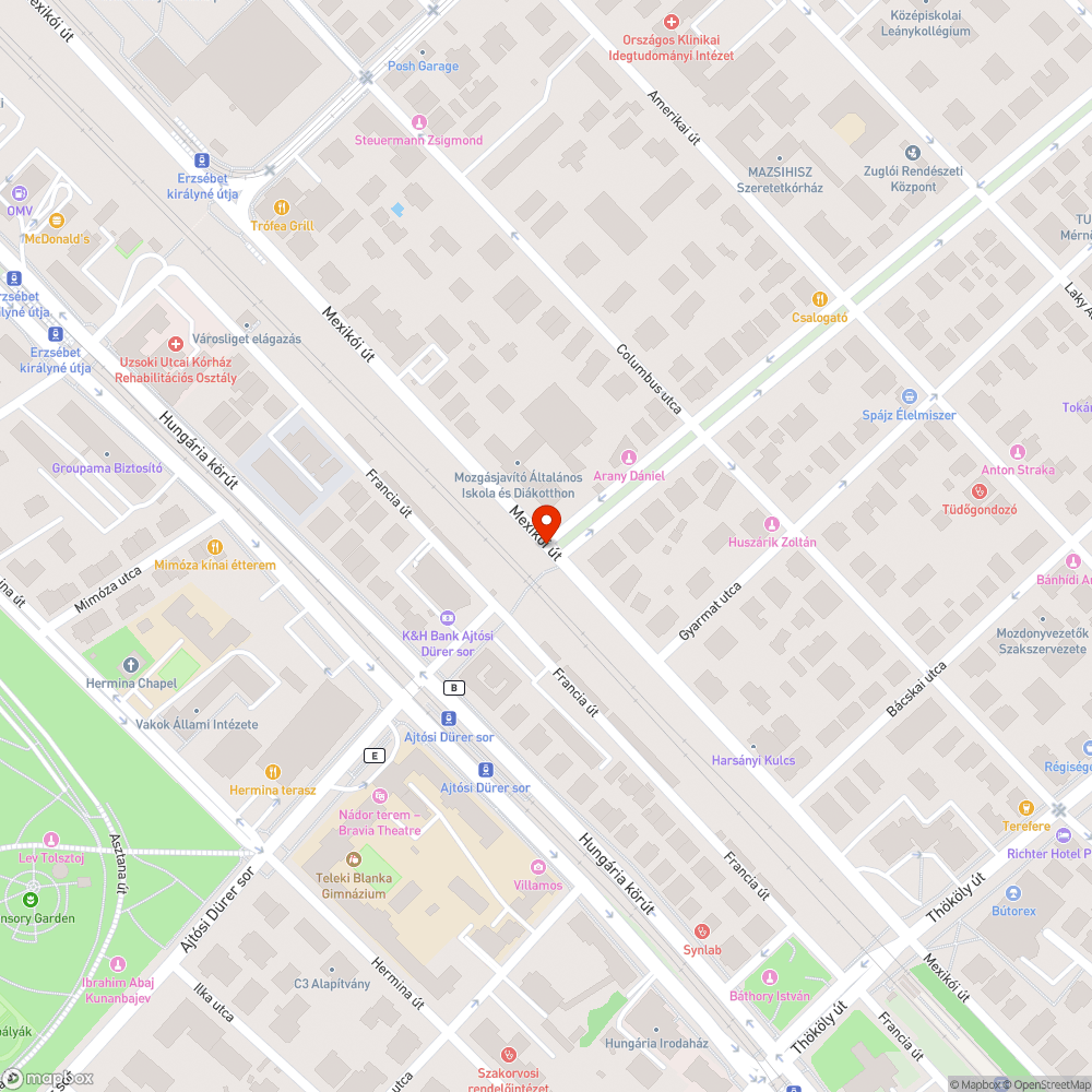 Újabb szeméthalom a Korong utca elején bejelentés helye