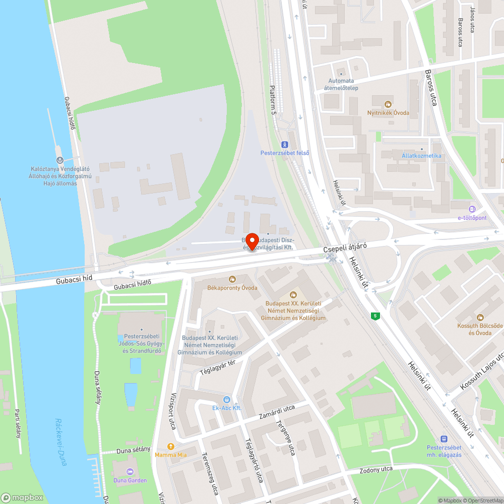 Befejezetlen aszfaltozás bejelentés helye