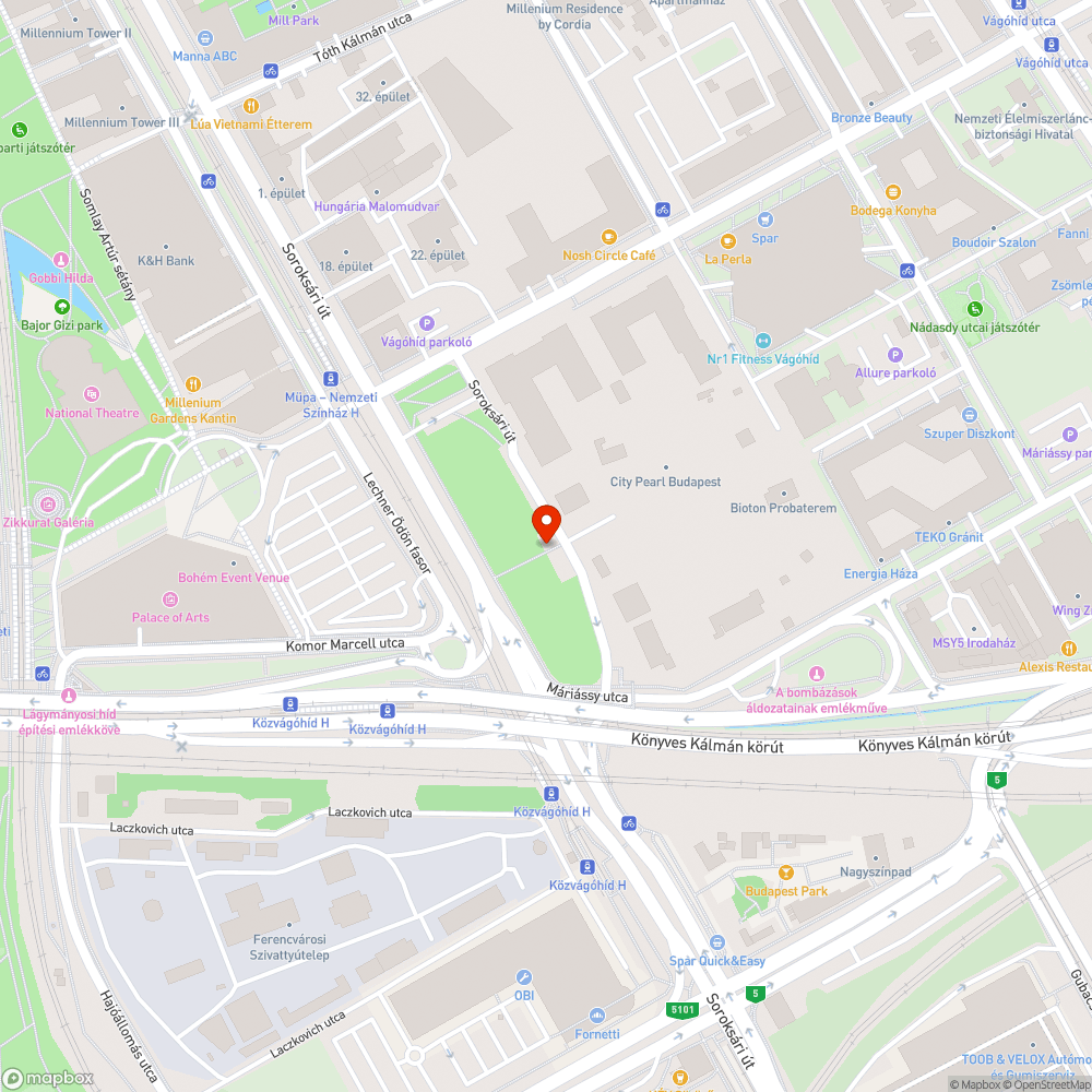 Több szemétkupac a vágóhíd környékén bejelentés helye