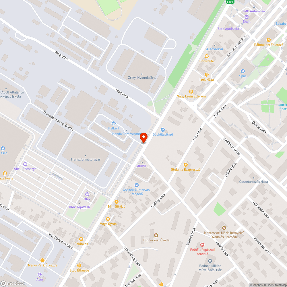 Szabálytalanul balra kanyarodók bejelentés helye